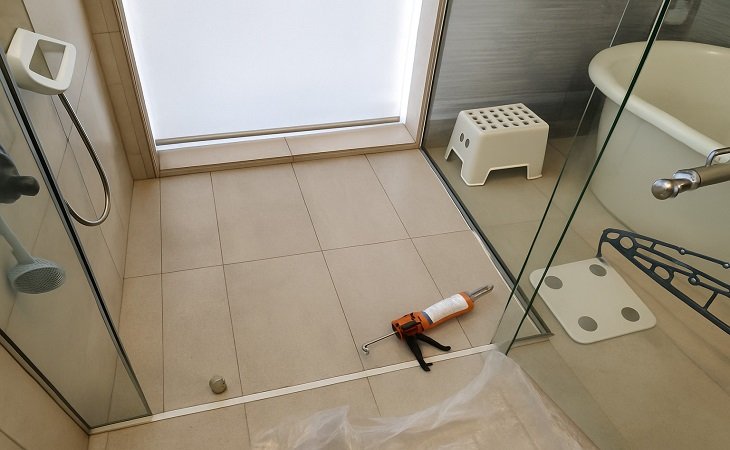 Waterproofing for shower