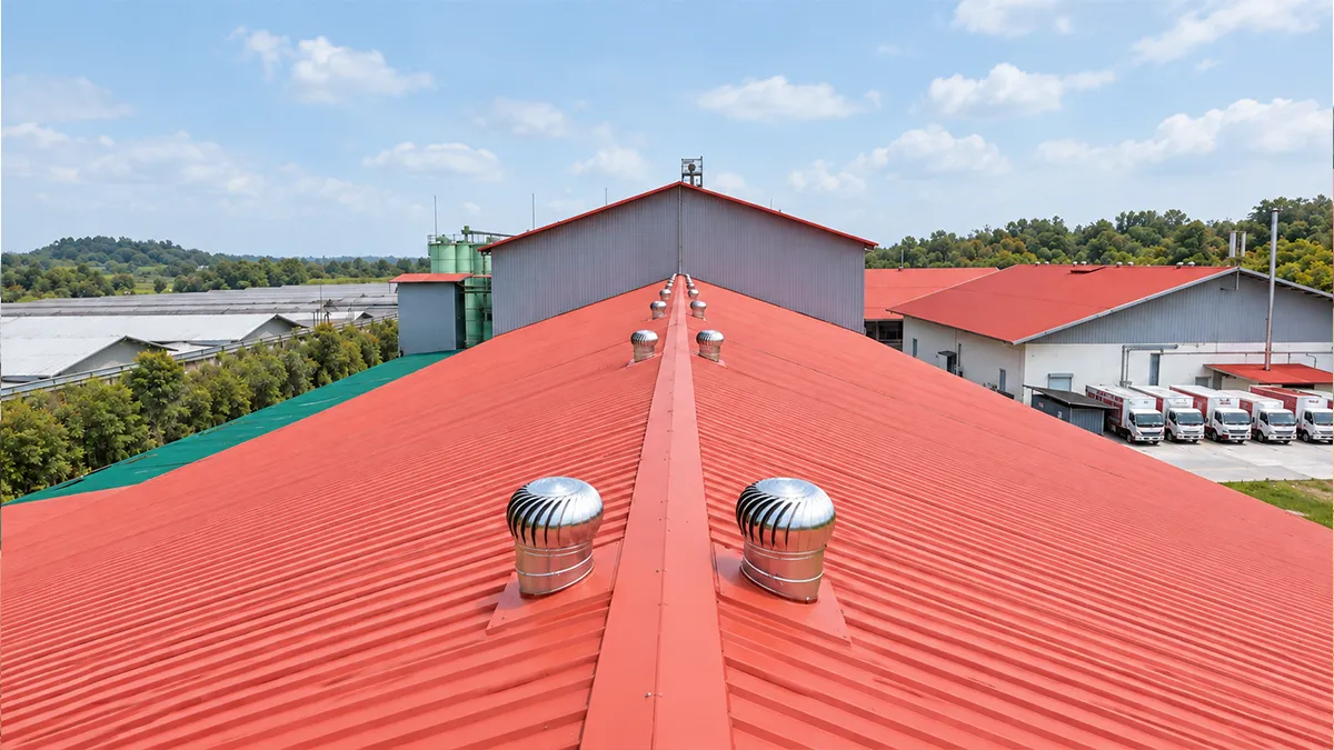 Industrial Roof Coating & Ventilation Works After image