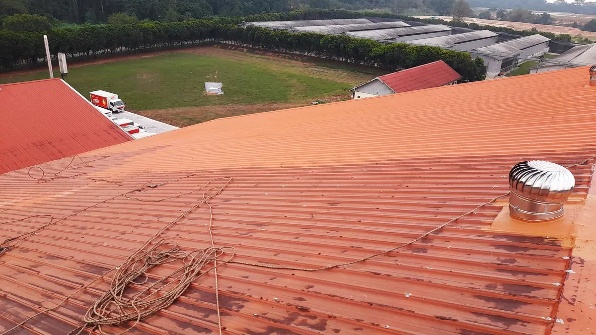 Metal roof Before Metal roof Before