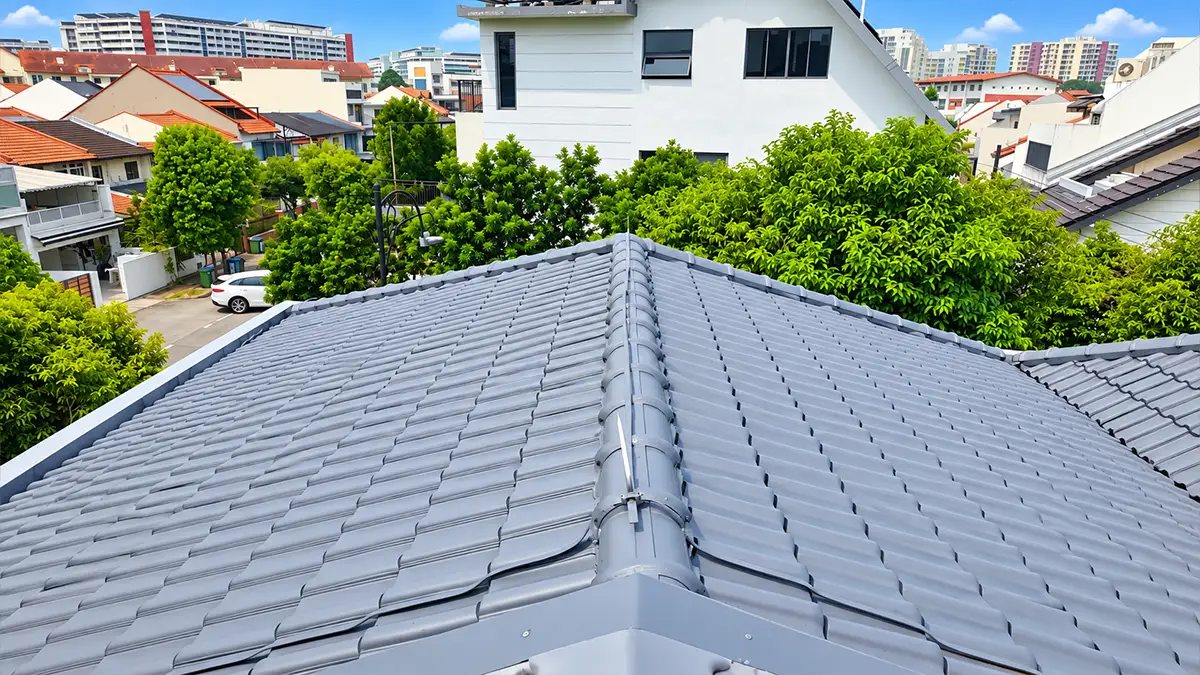 Roof Tile Replacement After image