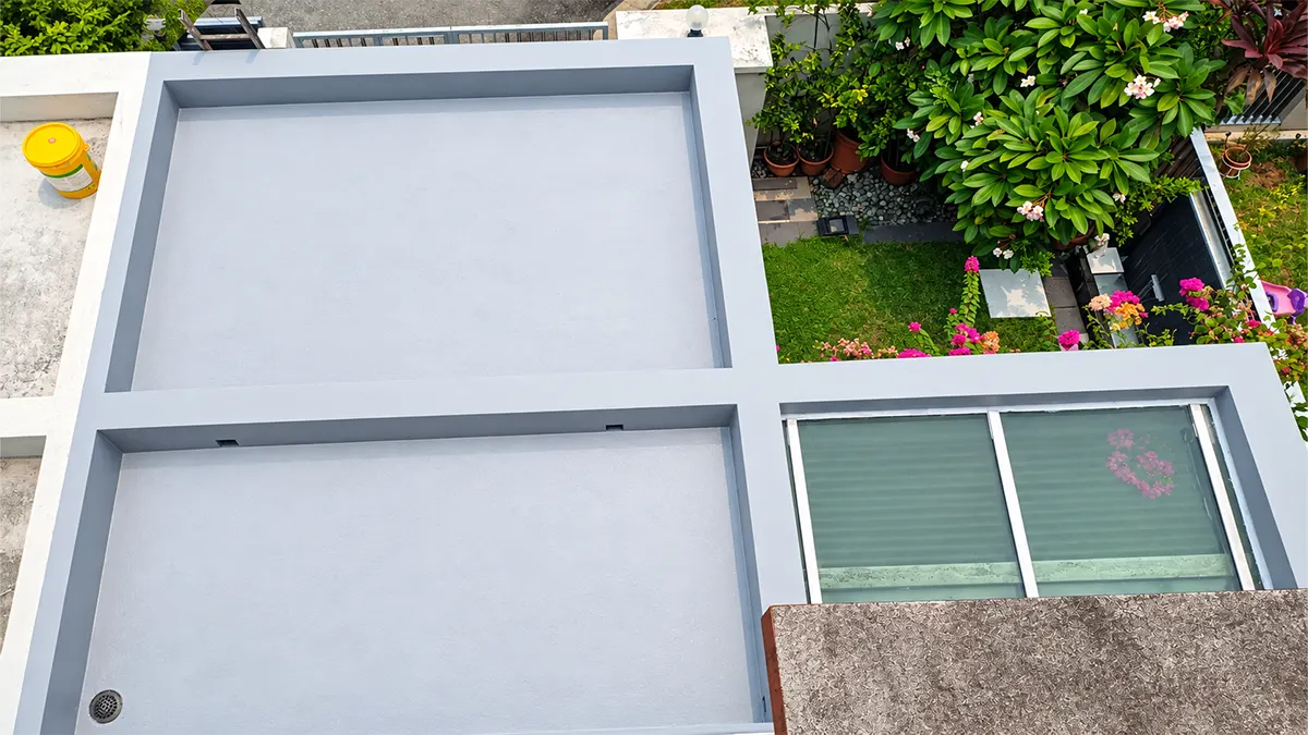 Roof waterproofing After