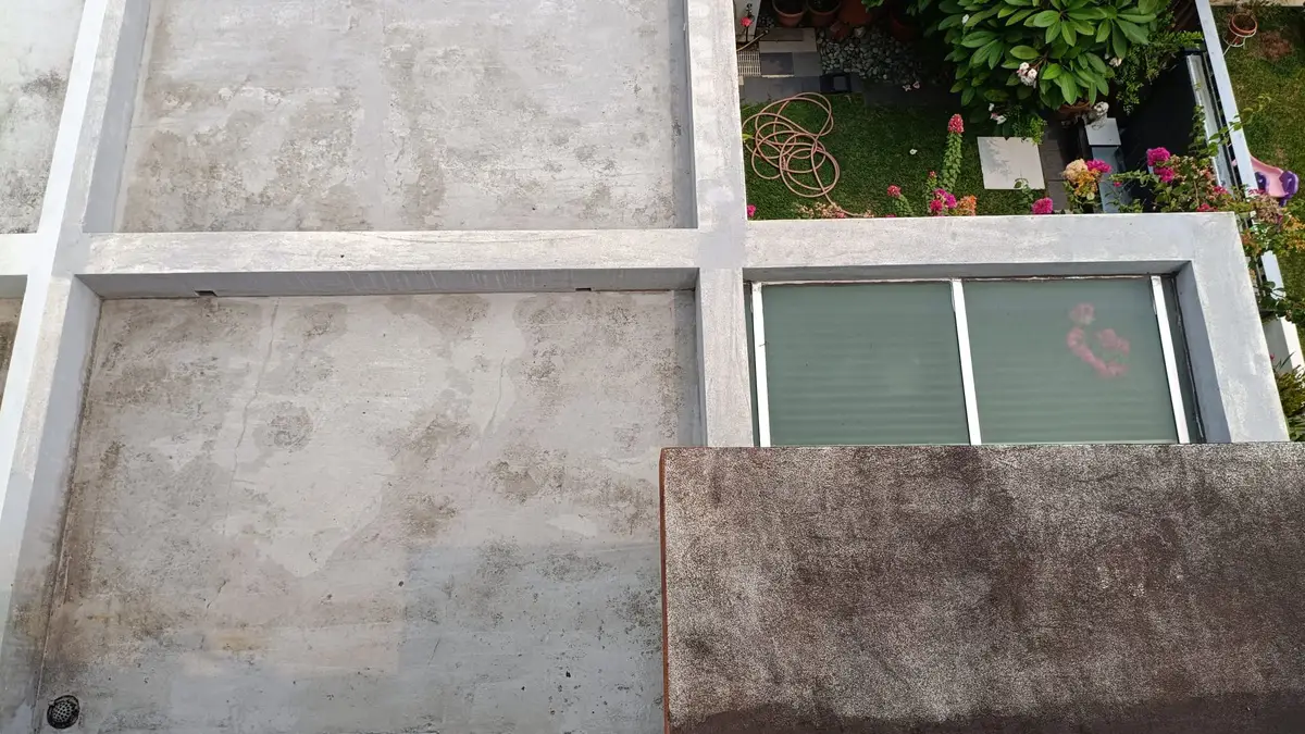 Roof waterproofing Before Roof waterproofing Before